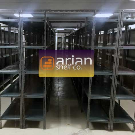 قفسه پیچ و مهره ای طوسی